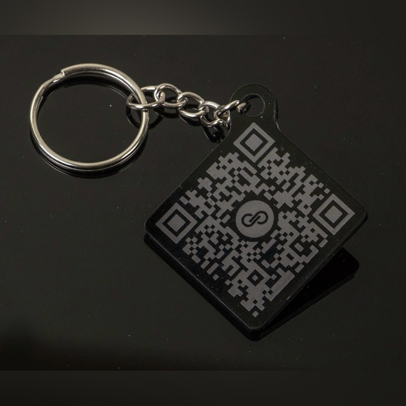 Custom QR Code Keychain - Pick One - Picture 4 of 5